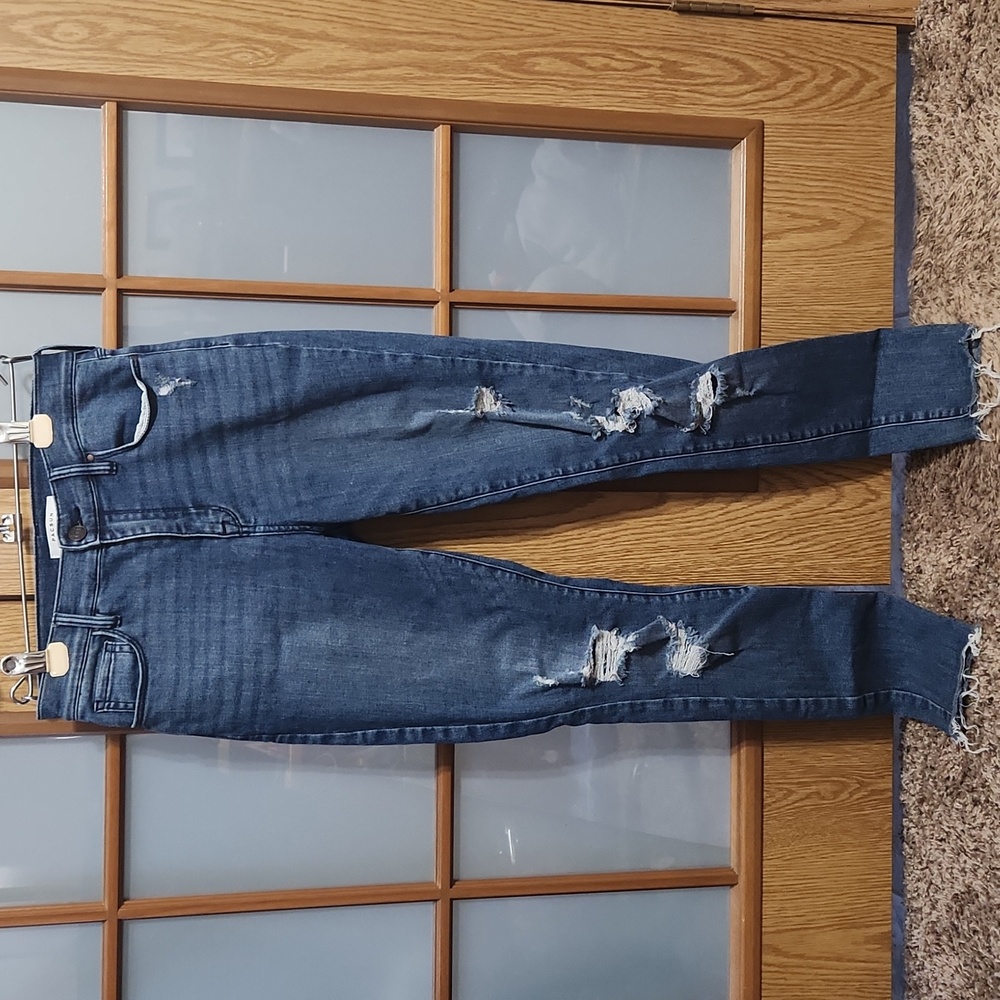 PacSun High Rise Distressed Jeggings